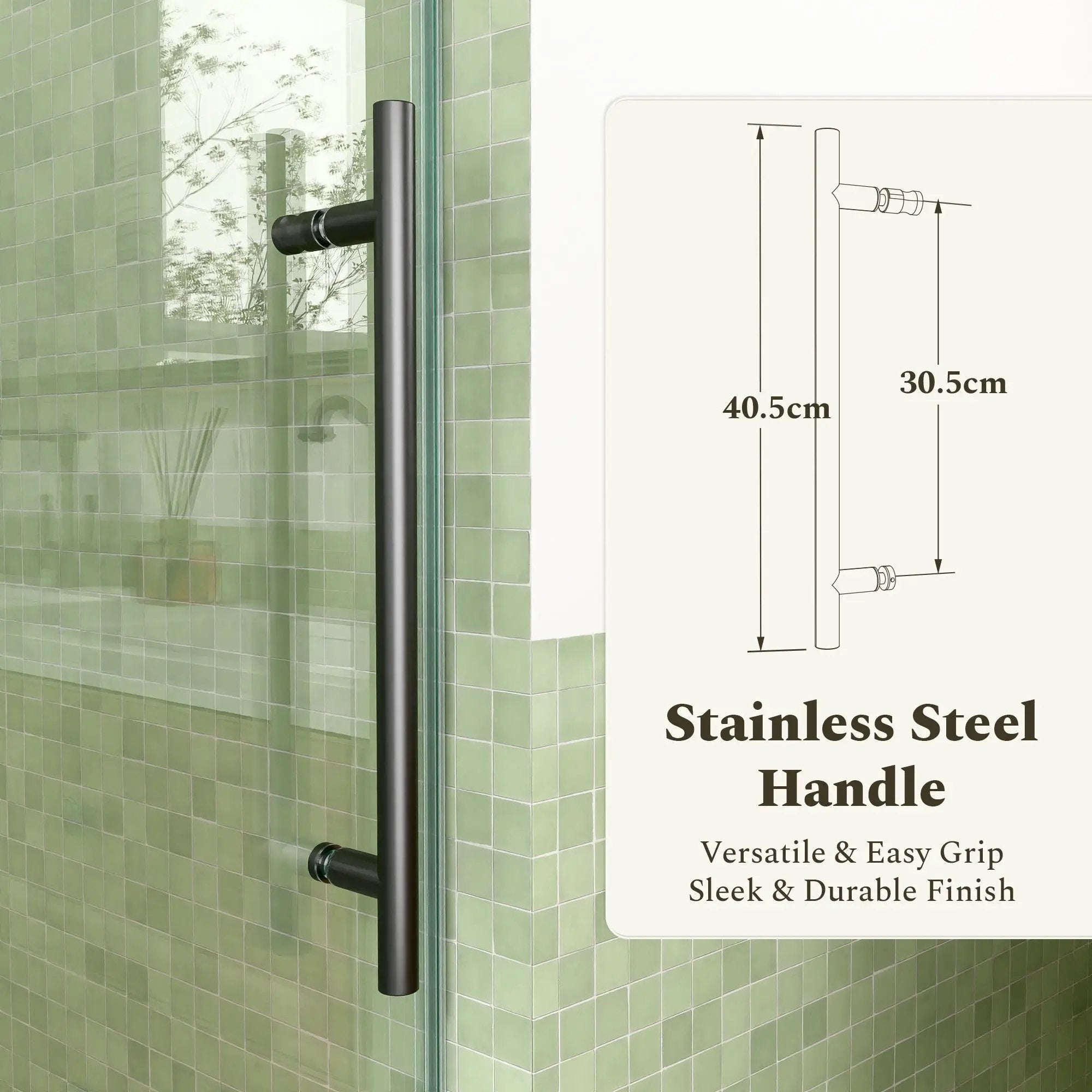 56-60"W x 60"H Frameless Sliding Tub Shower Door Enclosure, Matte Glass by HouseOfZazla