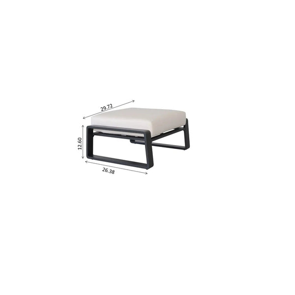 Pedal, Seat Cushion Tino Tino Ottomans (Set of 2) - Light Brown, photo 2 of 5