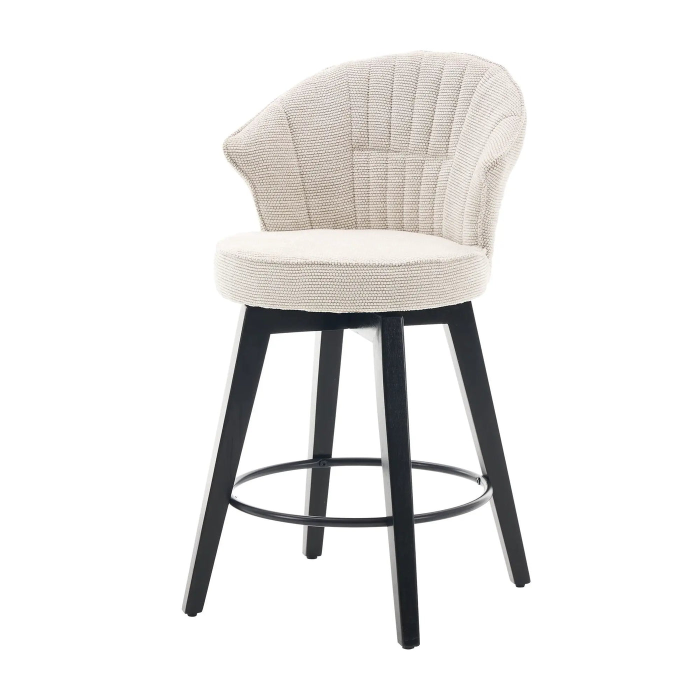 Wing Back Swivel Bar Stools (Set of 2) by HouseOfZazla