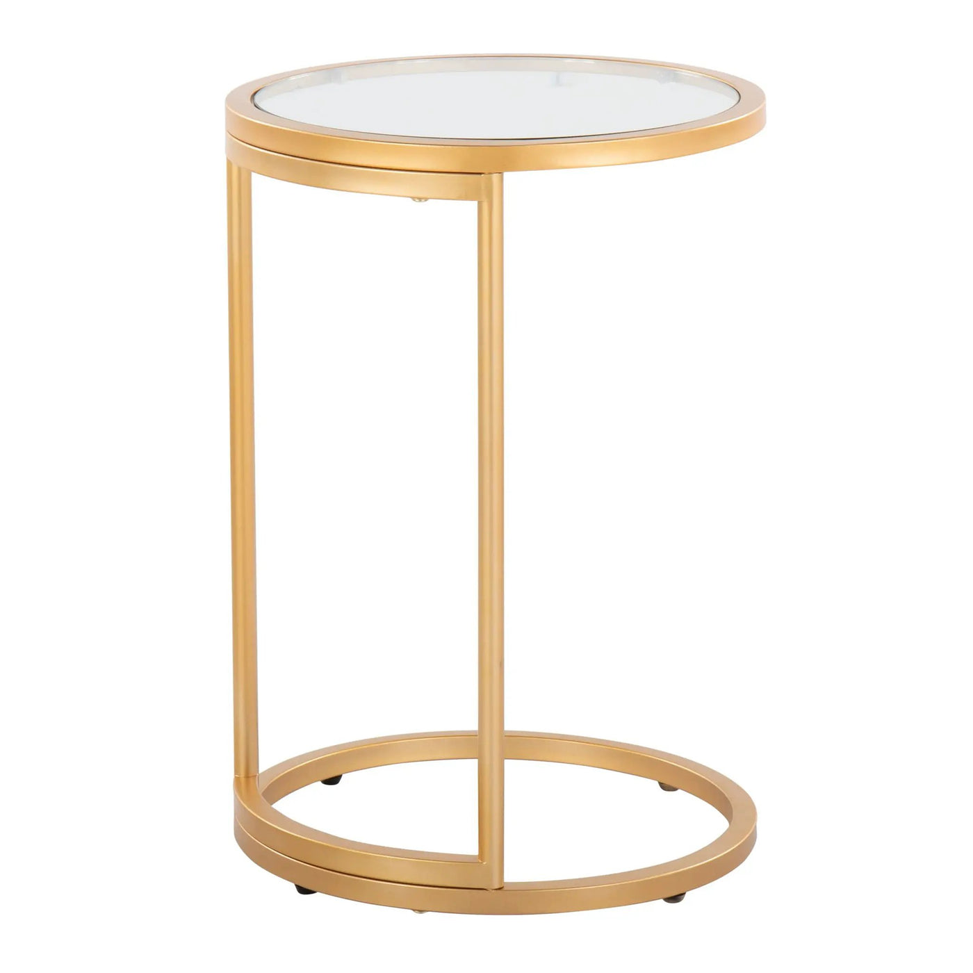 Zenn - Round End Table With Stylish Design by HouseOfZazla