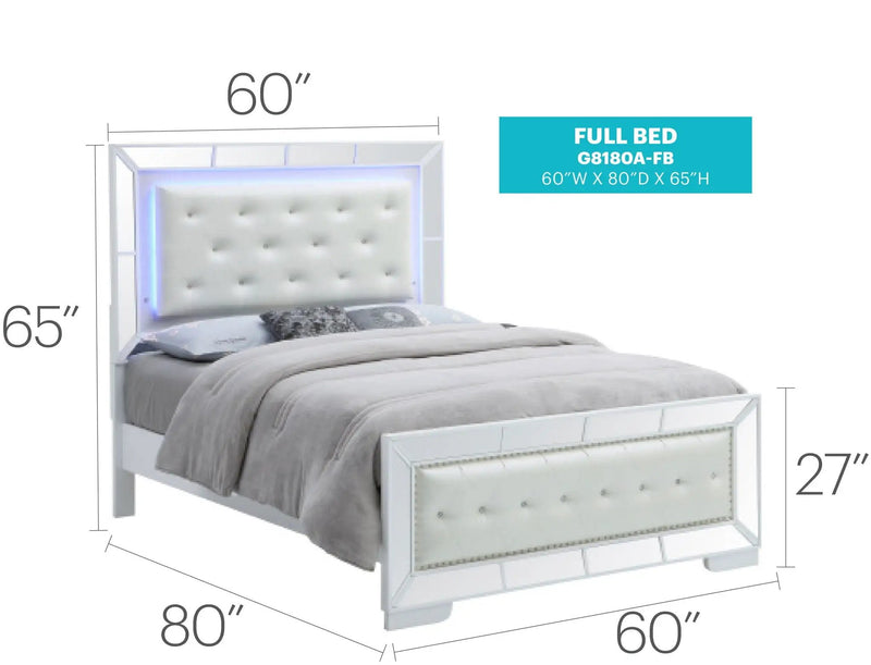 Elegant Modern Contemporary Bed by Unique Piece Furniture