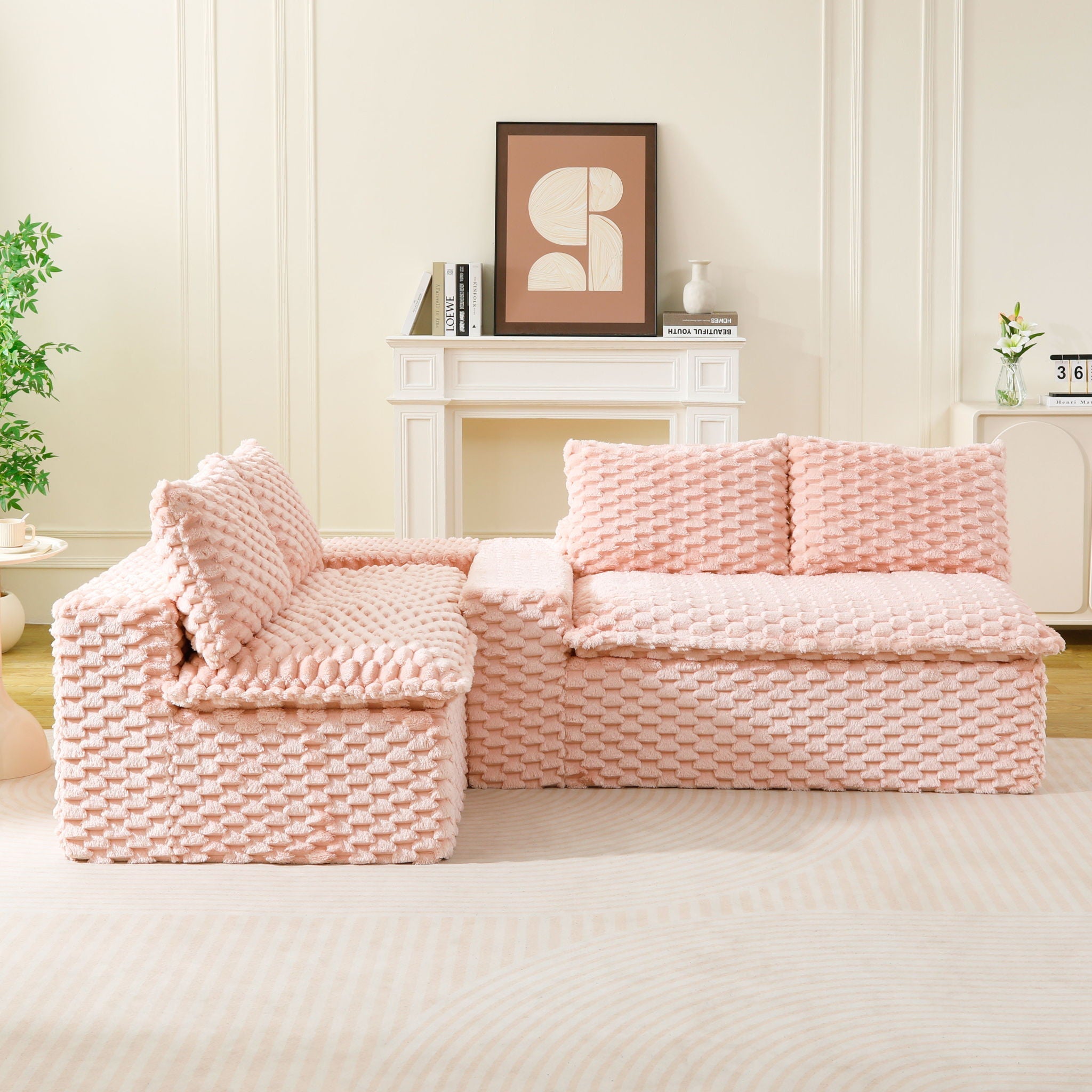 Multifunctional Sofa, Side-By-Side Or Facing Each Other by HouseOfZazla