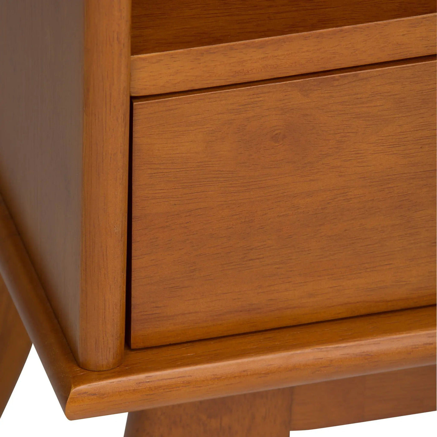 Draper - Mid Century Wide Bookcase And Storage Unit by HouseOfZazla