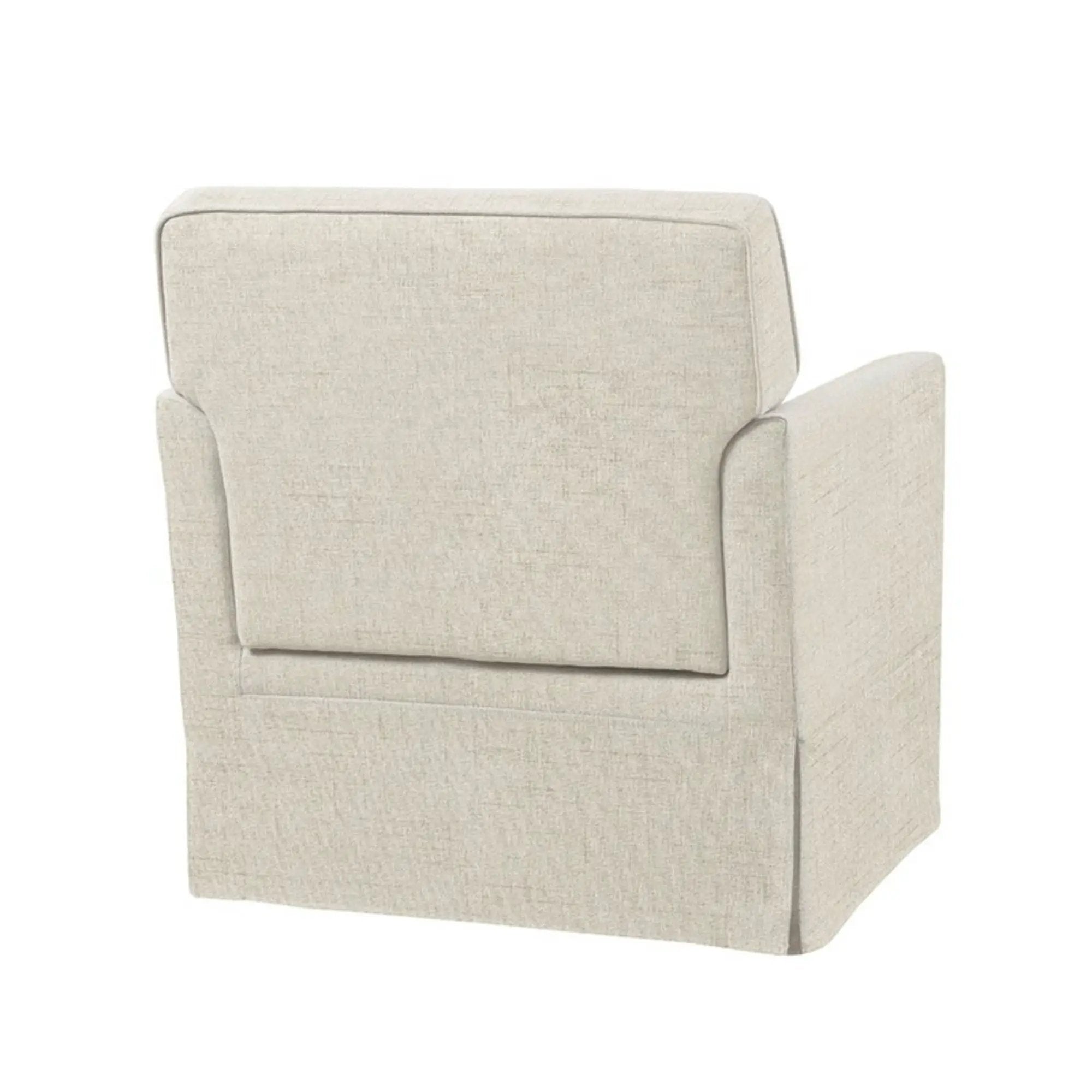 Timeless - Accent Armchair With Classic Track Arm Silhouette And Skirted Base by HouseOfZazla