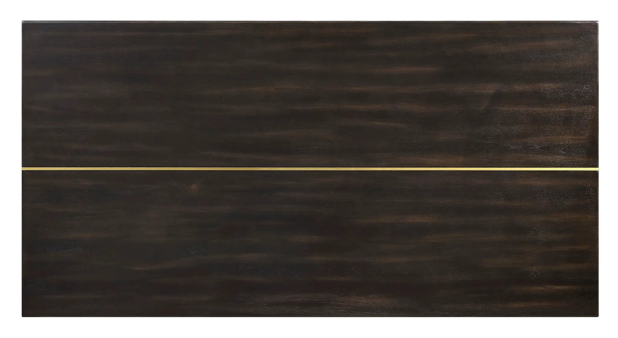 Jaramillo - Rustic Dining Table - Espresso / Gold by Unique Piece Furniture