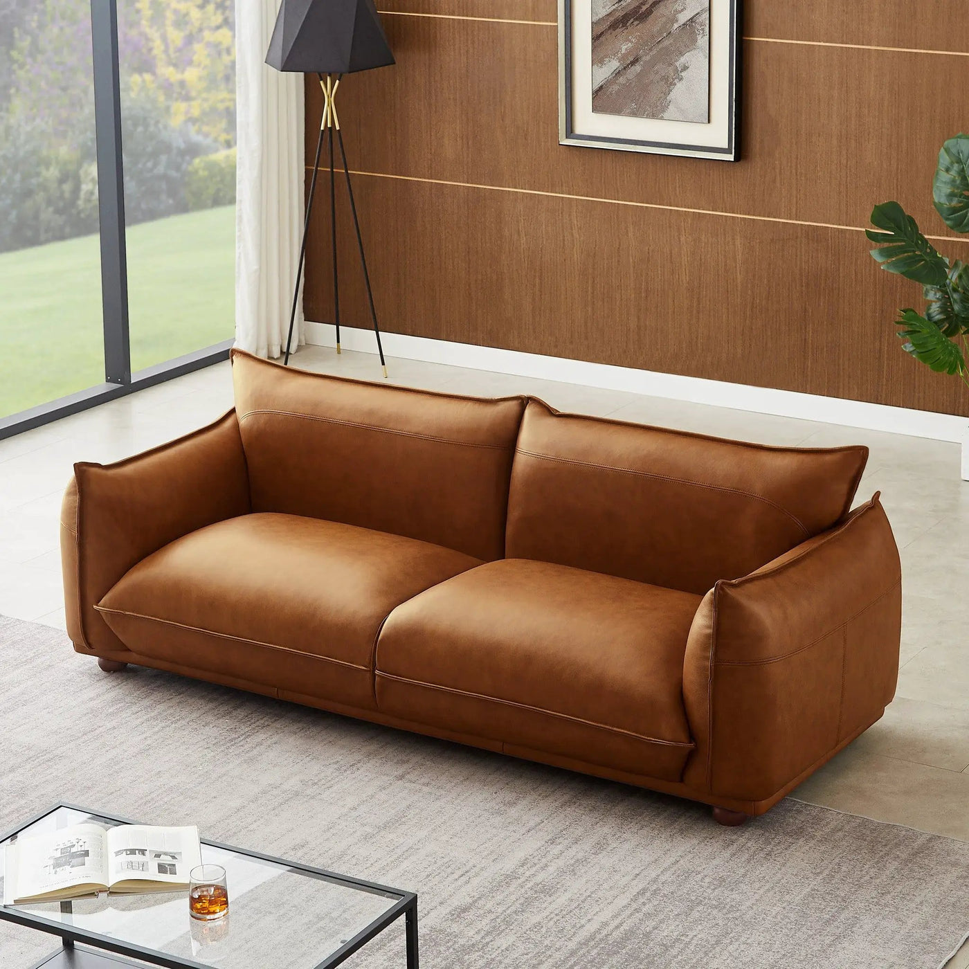 Emma - Mid-Century Modern Luxury Sofa by HouseOfZazla