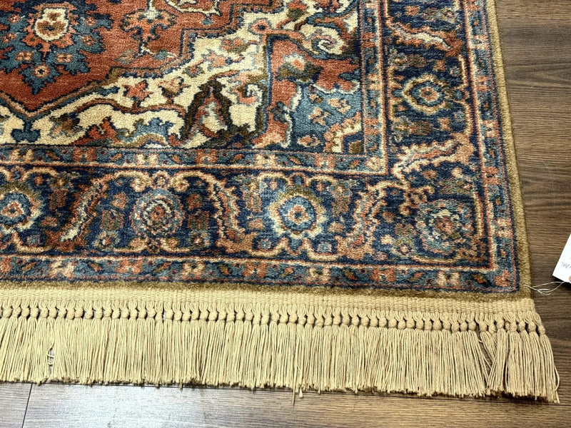 Karastan Rug 4x6, Vintage Karastan #744 Antique Serapi Pattern, Wool Pile, Original 700 Series Karastan Carpet by Jewel Rugs