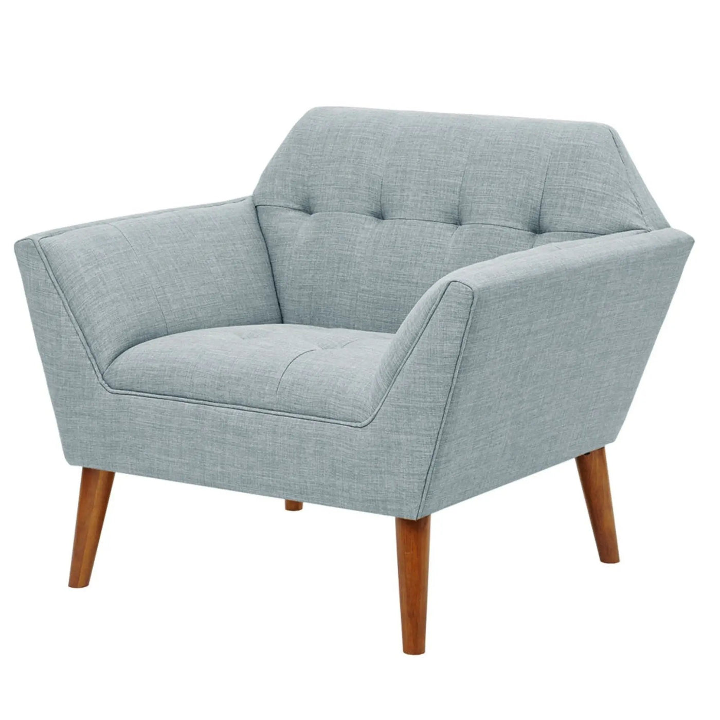 Modern Lounge Chair With Button Tufting by HouseOfZazla