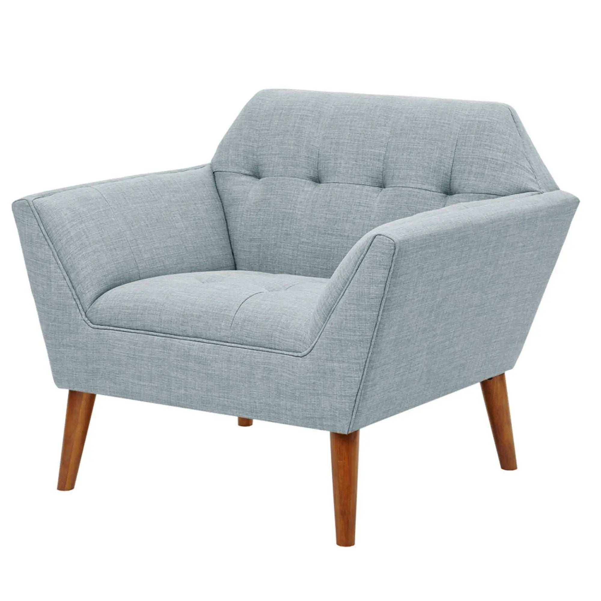 Modern Lounge Chair With Button Tufting by Unique Piece Furniture