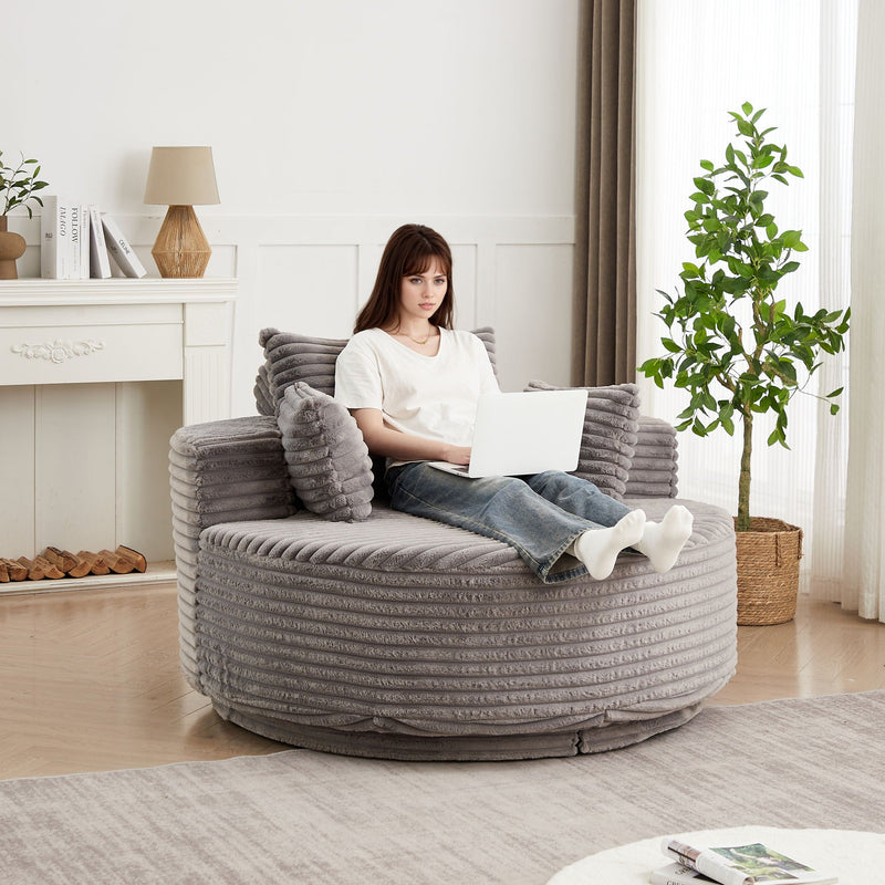Single Sofa, Sleeper Chair For Living Room by HouseOfZazla