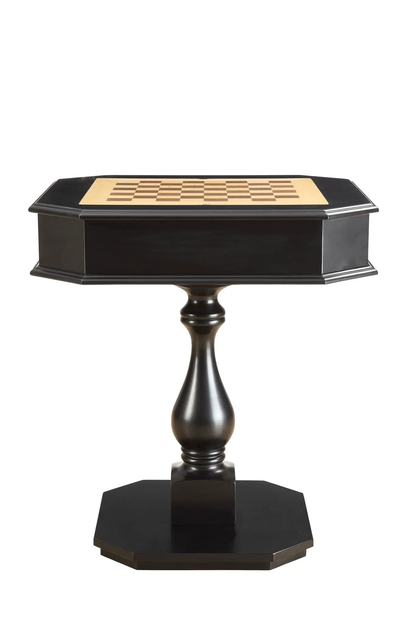 Bishop - Reversible Chess Checker Game Table With Game Tray (Chess Fingures Not Included) by HouseOfZazla