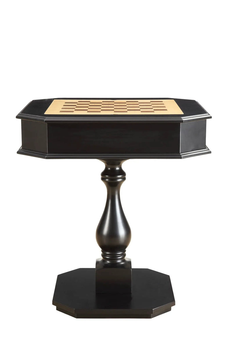 Bishop - Reversible Chess Checker Game Table With Game Tray (Chess Fingures Not Included) by HouseOfZazla
