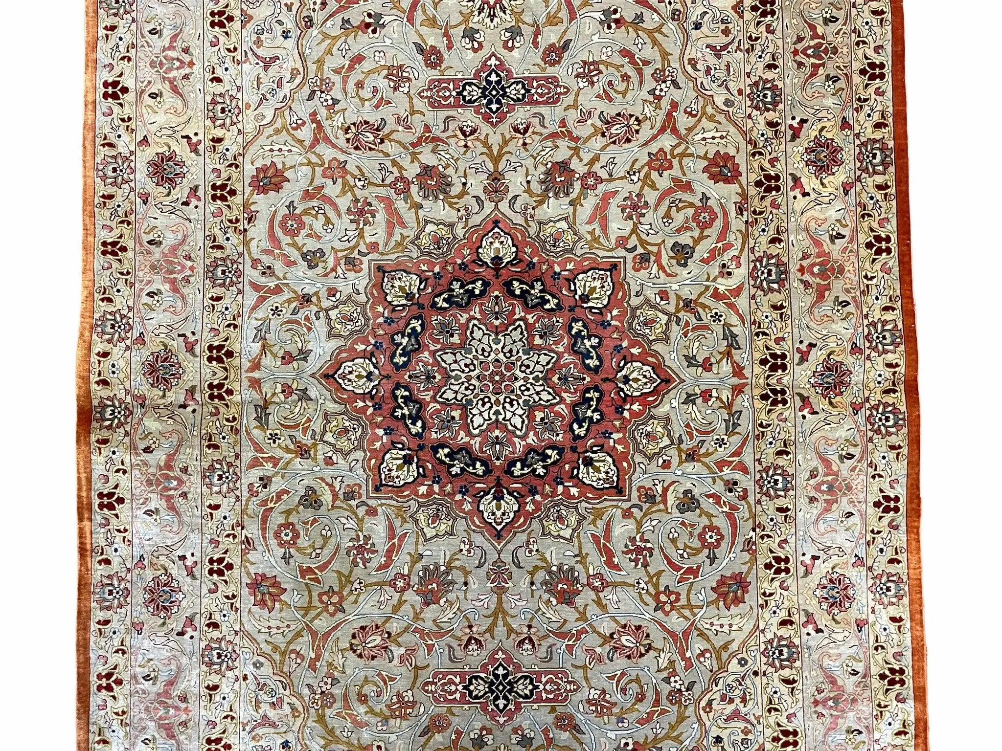 3' X 5' Vintage Fine Handmade Turkish Oriental Silk Rug 900 KPSI Wow by Jewel Rugs