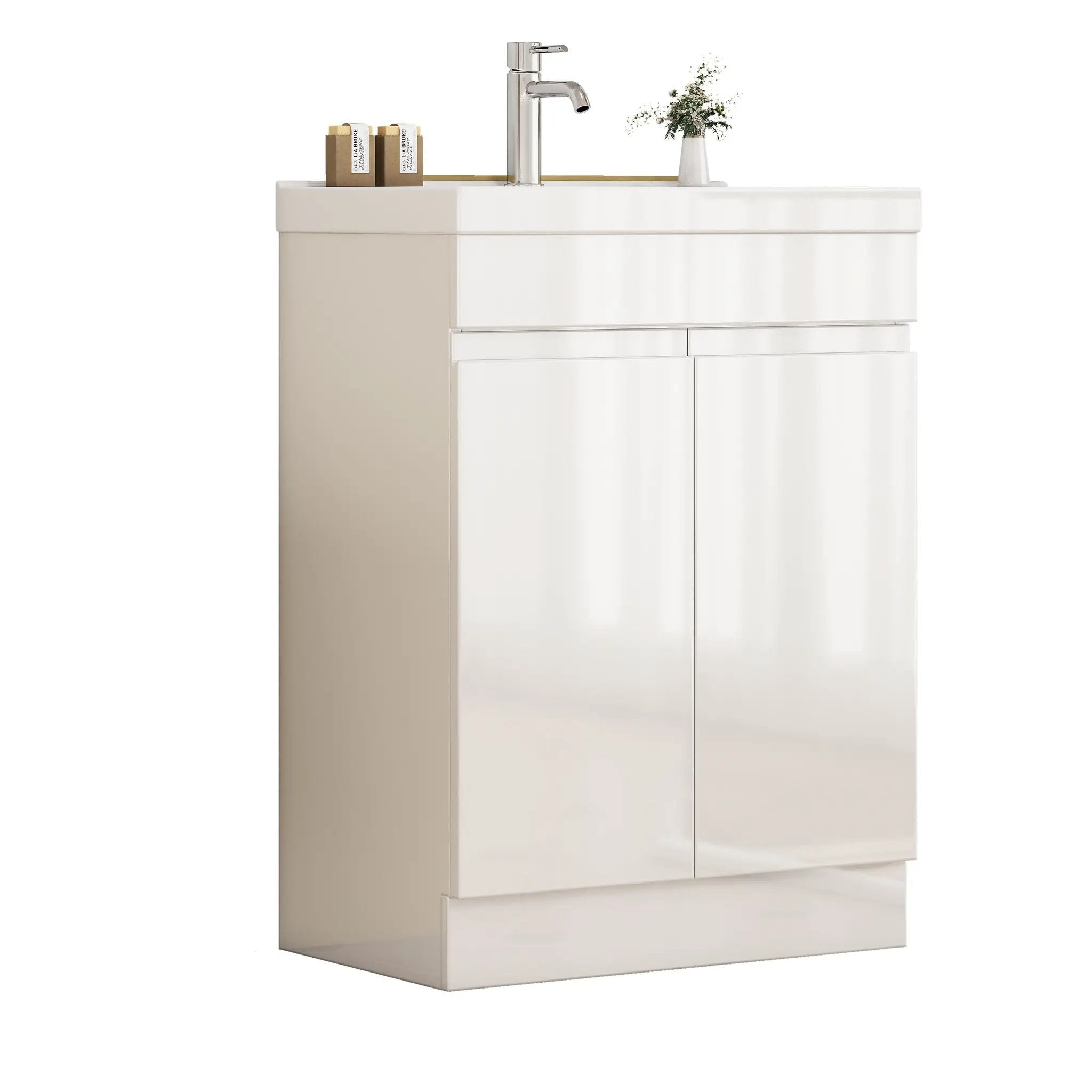 24-Inch Bathroom Vanity With Sink Combo by HouseOfZazla