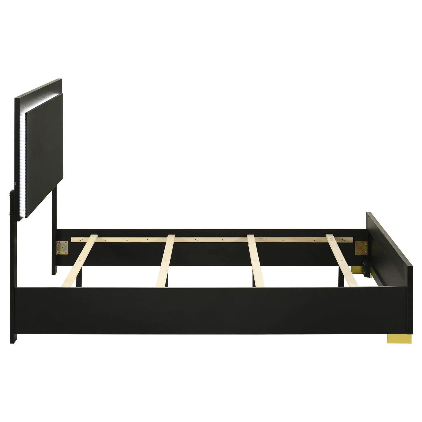 Jeremiah - LED Panel Bed With Touch Controlled Lighting by HouseOfZazla
