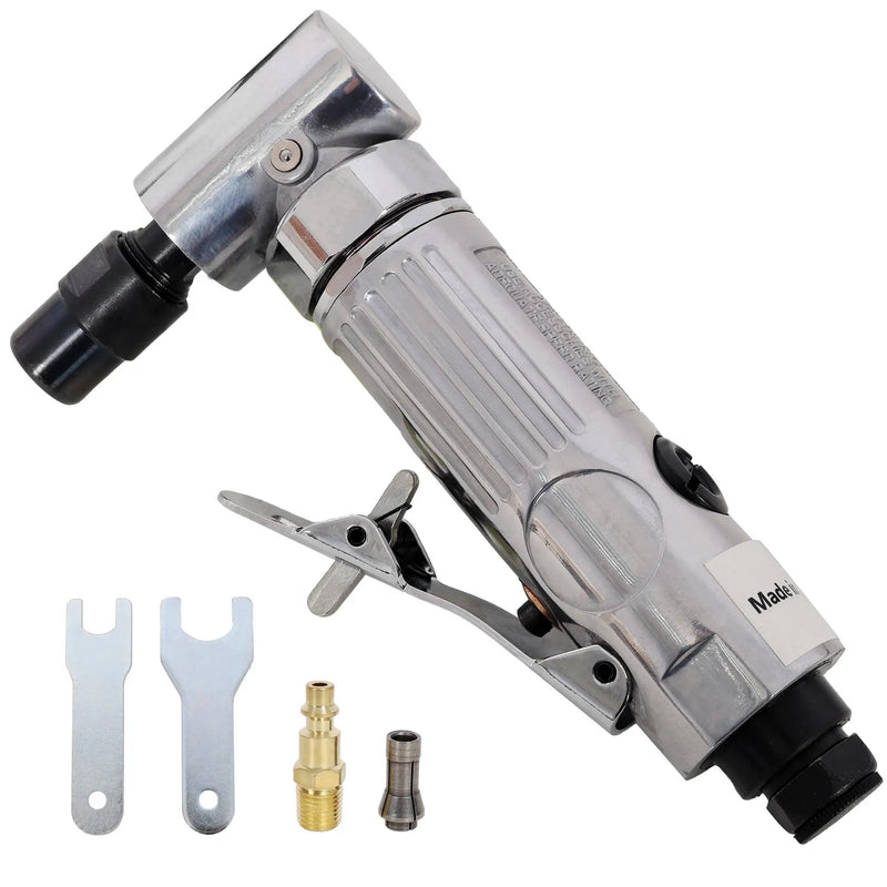 1/4" Air Angle Die Grinder, Ball Bearing Construction by HouseOfZazla