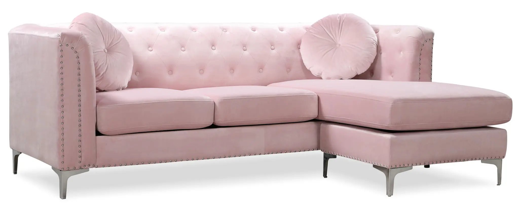 Pompano - Micro Suede Sofa Chaise by Unique Piece Furniture