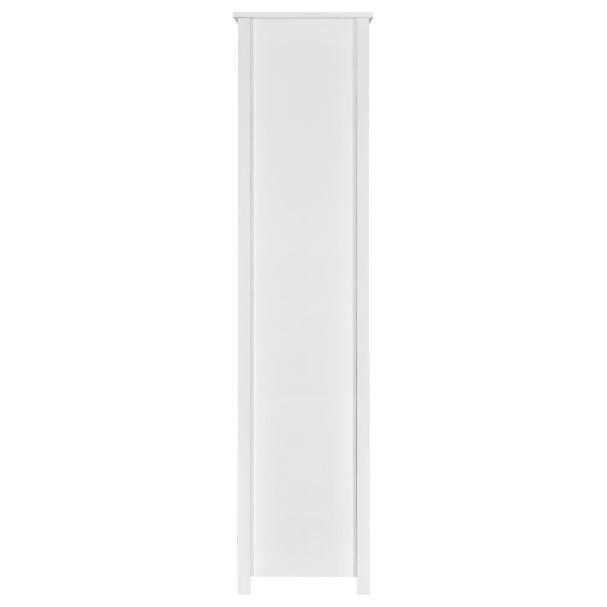 Dylan 68-inch 4-shelf Storage Bookshelf White High Gloss by Unique Piece Furniture