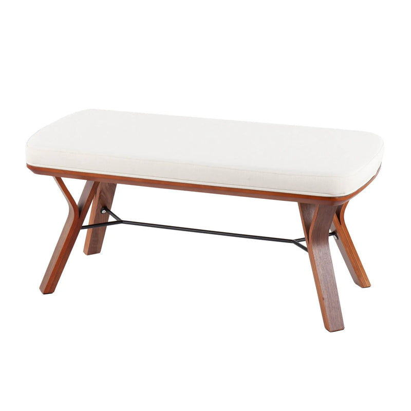 Folia - Mid Century Modern Bench by HouseOfZazla