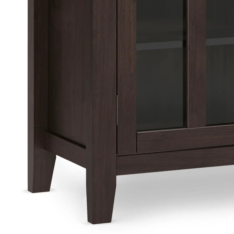 Artisan - Tall TV Media Stand - Dark Chestnut Brown by Unique Piece Furniture