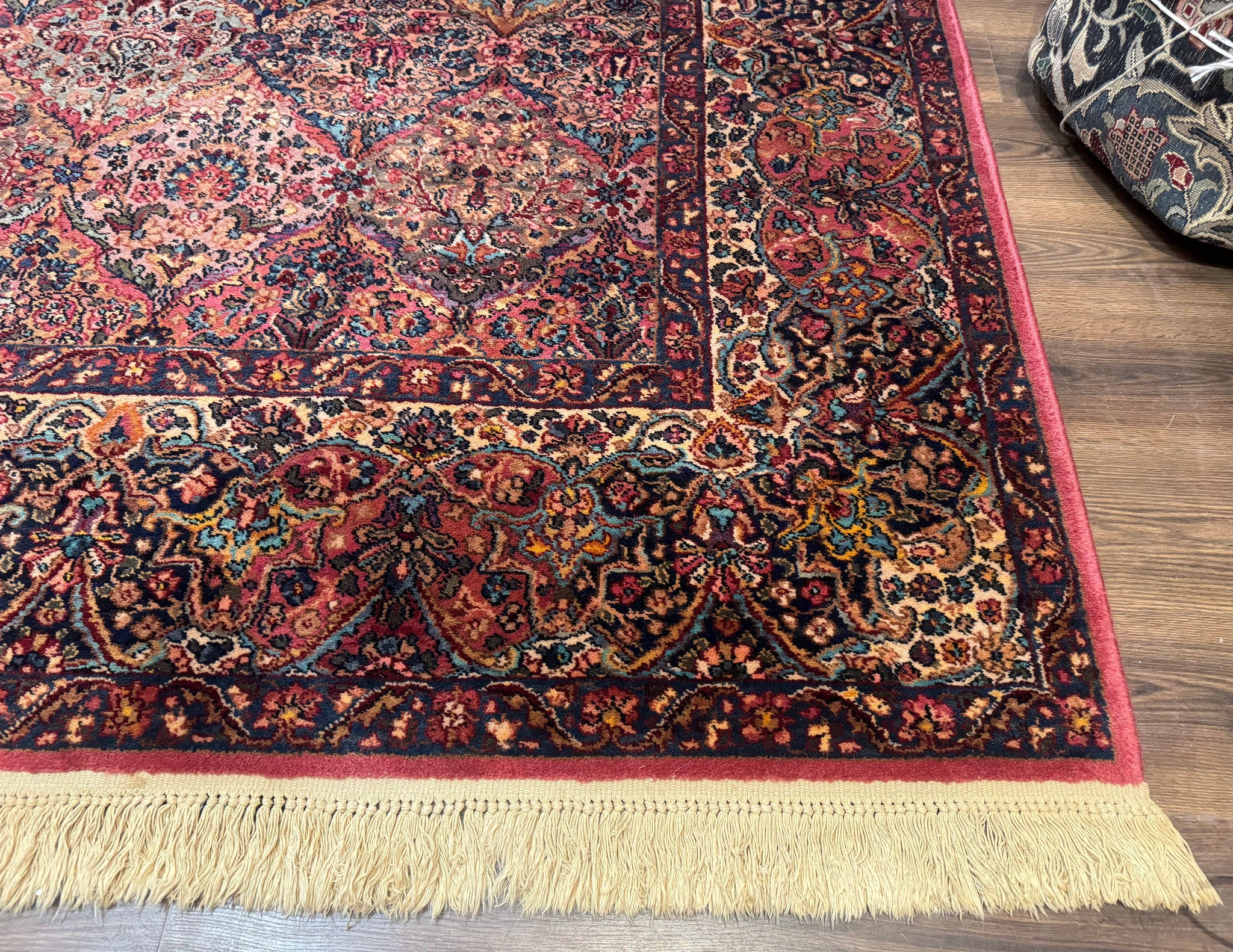 10x18 Karastan Multicolor Panel Kirman Rug #717, Palace Size Wool Discontinued Original 700 Series by Jewel Rugs