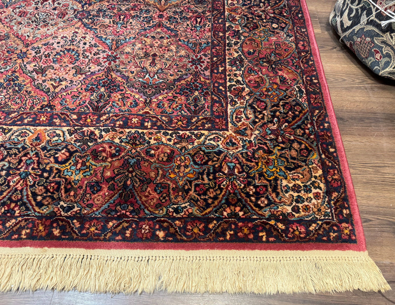 10x18 Karastan Multicolor Panel Kirman Rug #717, Palace Size Wool Discontinued Original 700 Series by Jewel Rugs