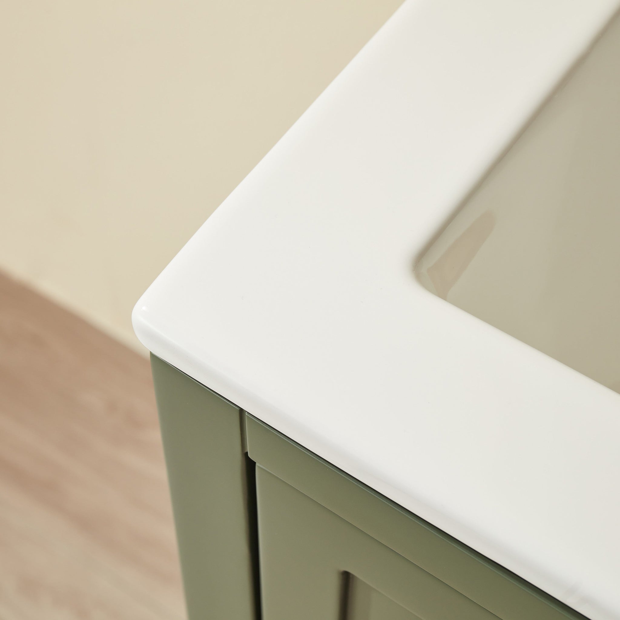 Fully Assembled 18'' Freestanding Single Bathroom Vanity by HouseOfZazla