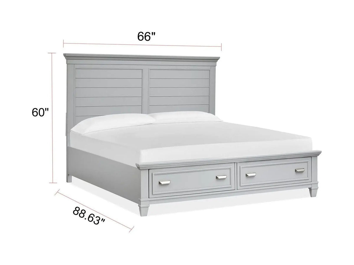 Charleston - Panel Storage Bed, photo 13 of 18