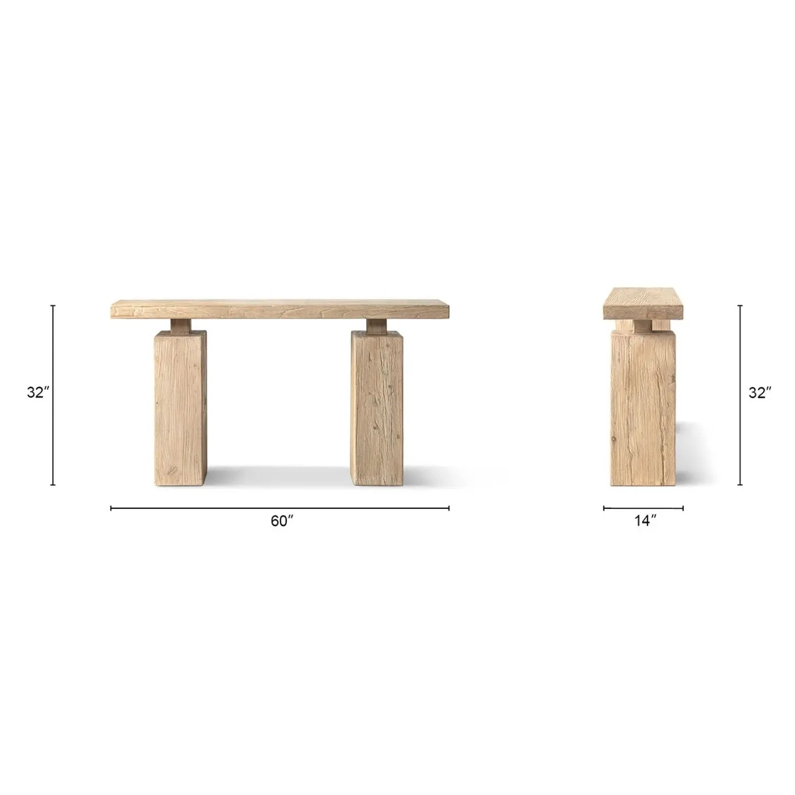 Calder - Console Table - Natural by HouseOfZazla