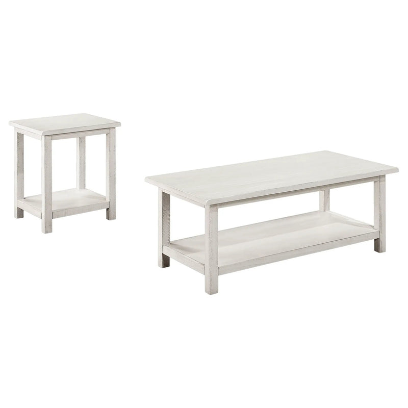 Castleton - Coffee And End Table Set With Storage by HouseOfZazla
