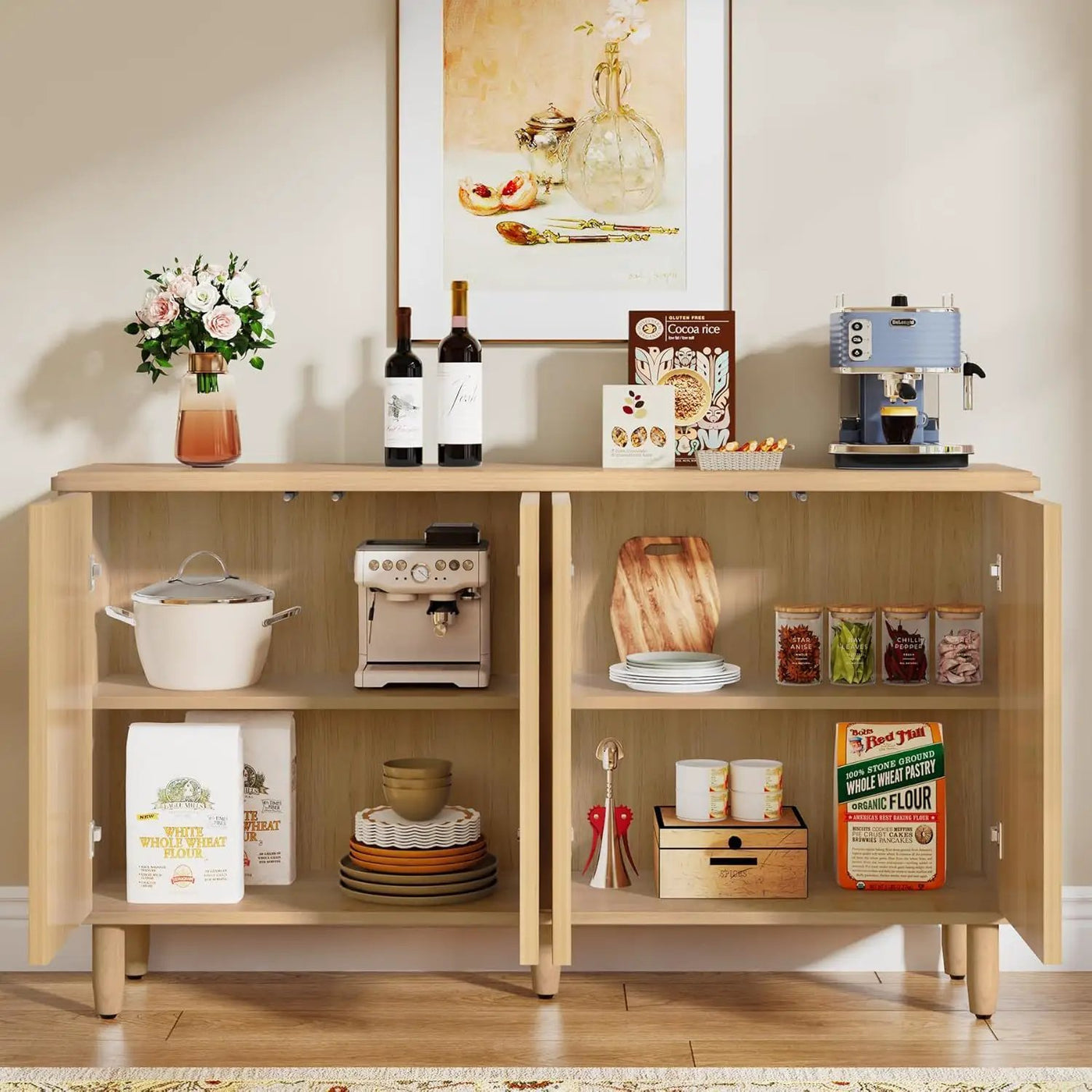Buffet Sideboard Cabinet With Storage by HouseOfZazla