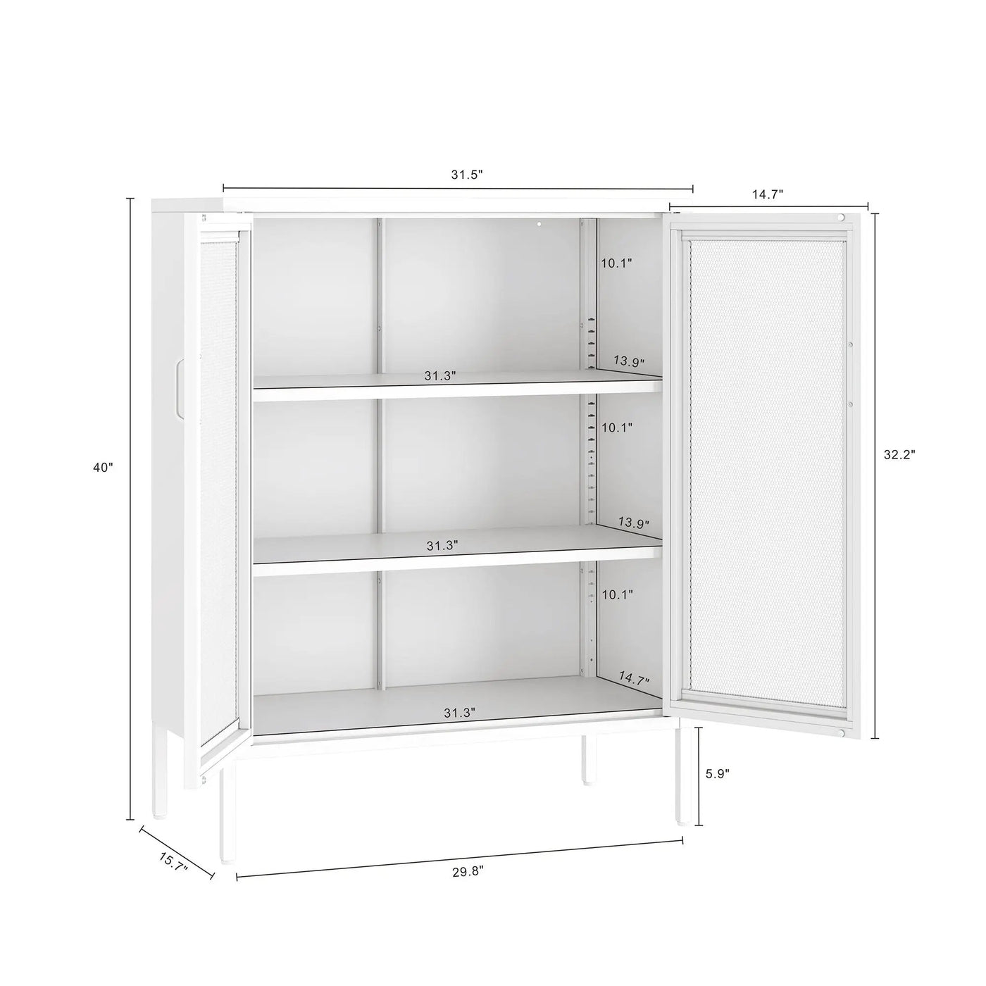 Amelia - Accent Cabinet by HouseOfZazla