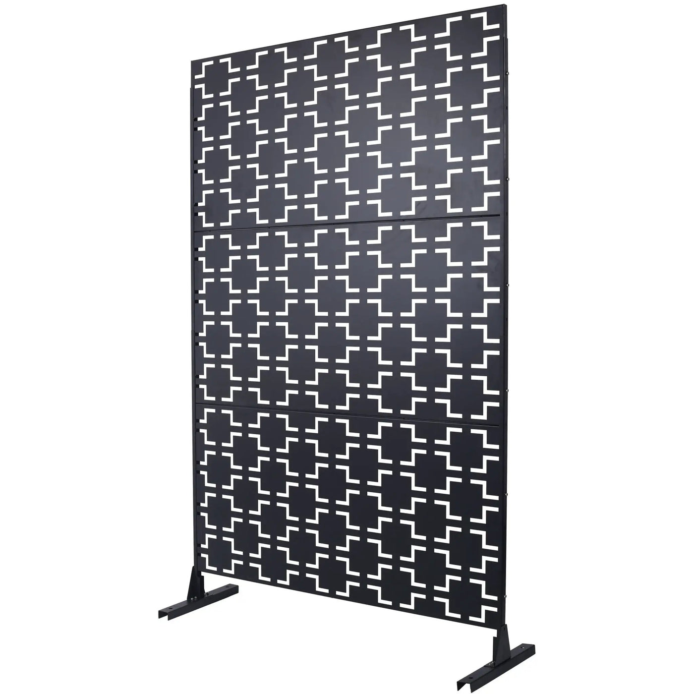Outdoor & Indoor Metal Privacy Freestanding Decorative Screen by HouseOfZazla