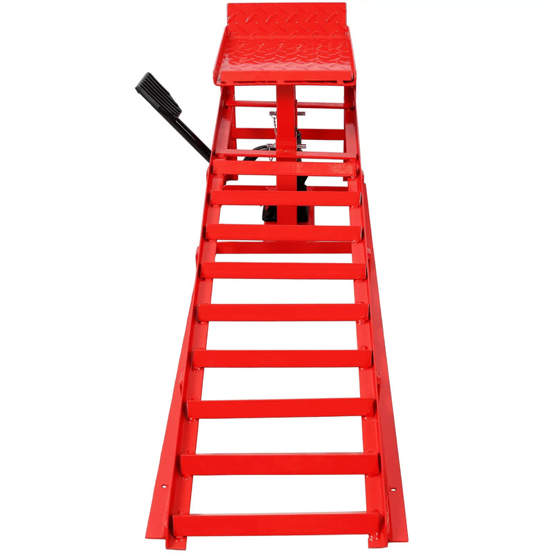 Auto Car Truck Service Ramps with Pedal - 5 Ton Hydraulic Lift by HouseOfZazla