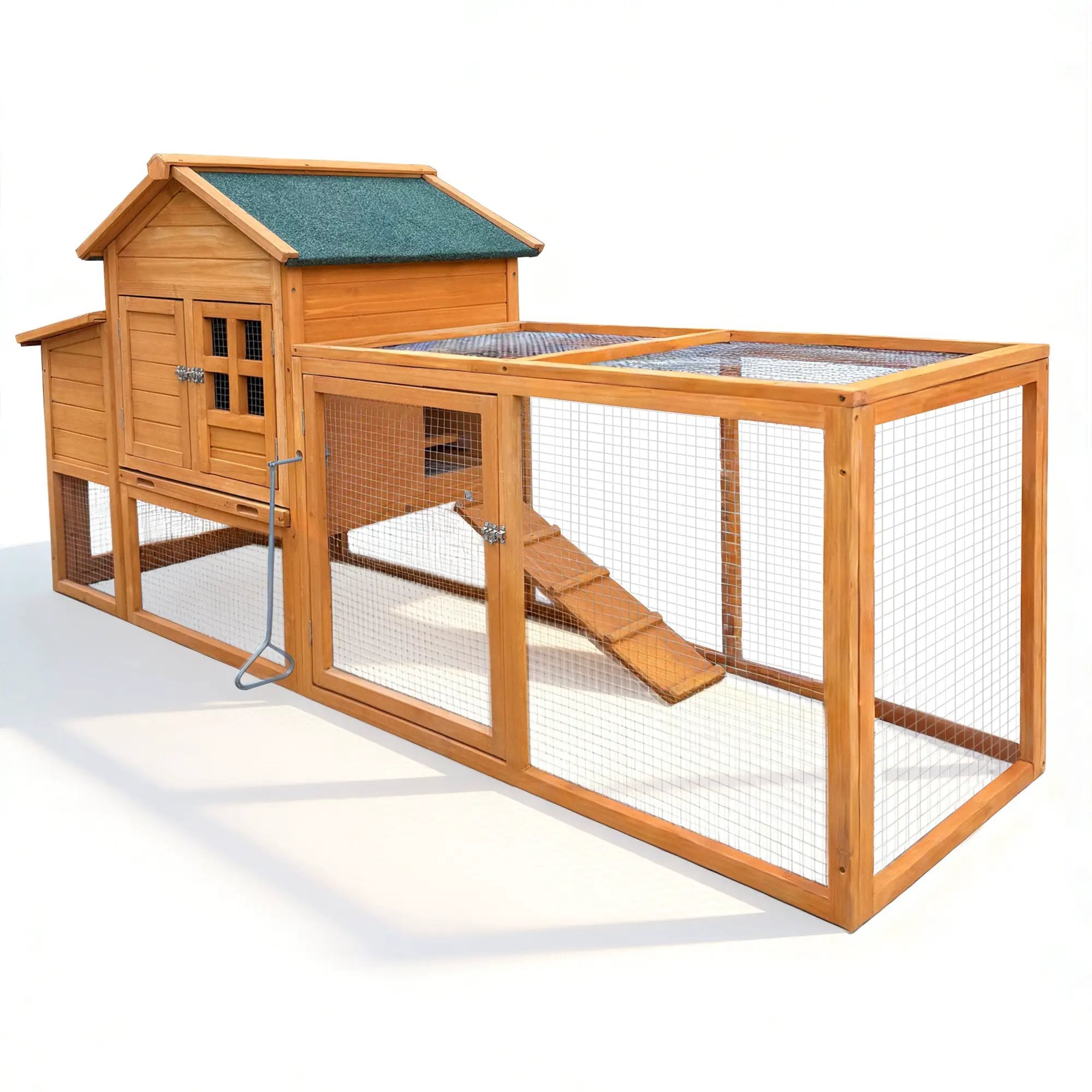 80" Chicken Coop with Nest Box by HouseOfZazla