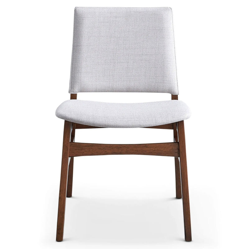 Gusto - Dining Chair (Set of 2) - Brown / Light Gray by HouseOfZazla
