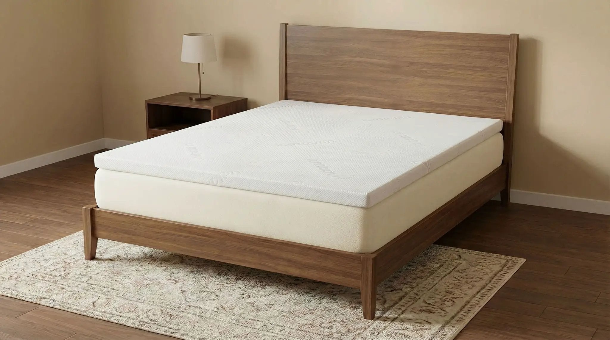 Cascade 3-inch Twin XL Cool Memory Foam Mattress Topper by Unique Piece Furniture
