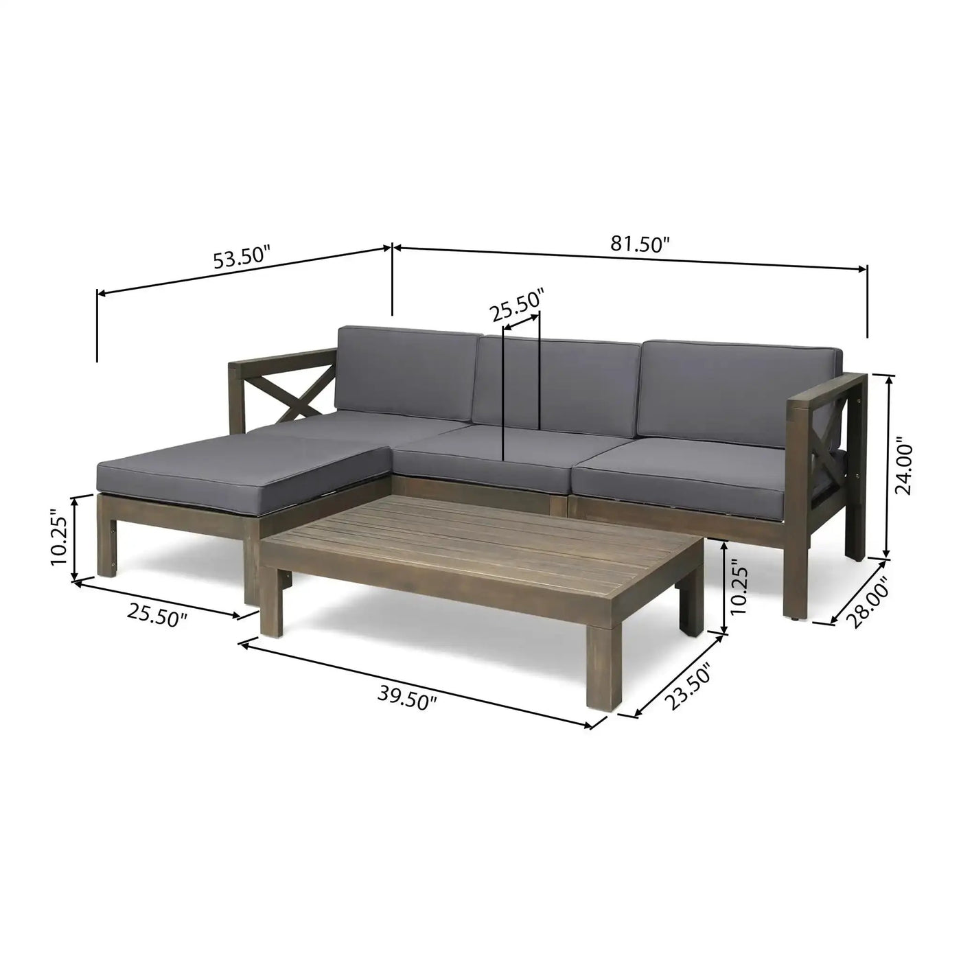 Alcove - L Shape Sofa Set by HouseOfZazla
