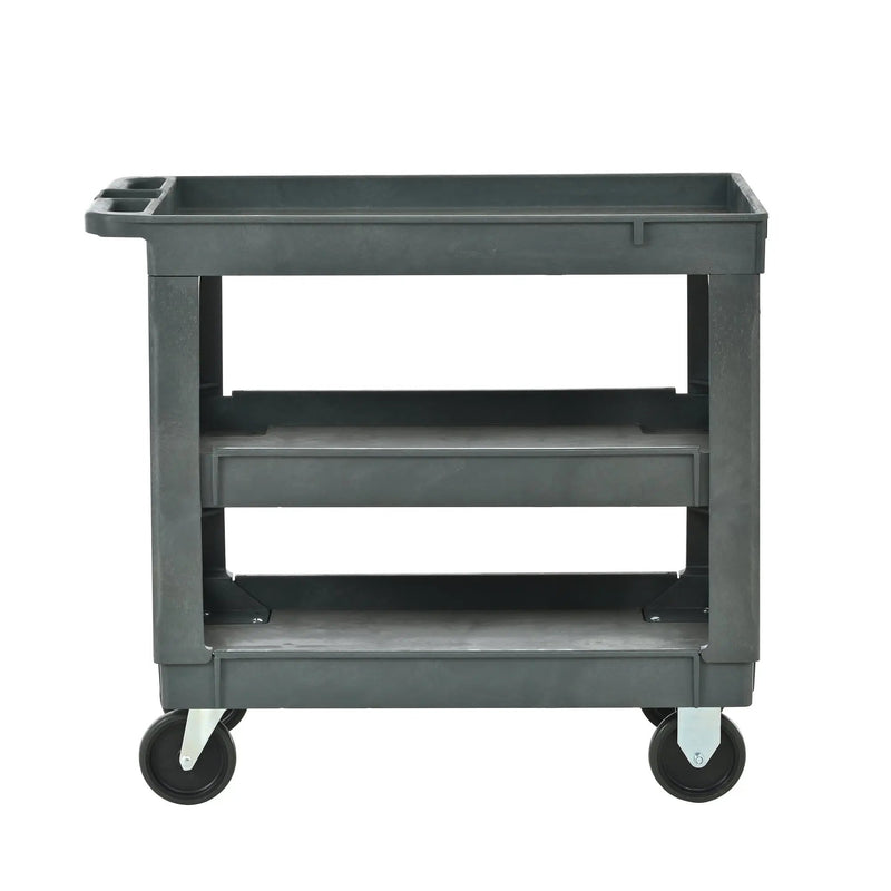3-Layers Rolling Utility Cart with Wheels by HouseOfZazla