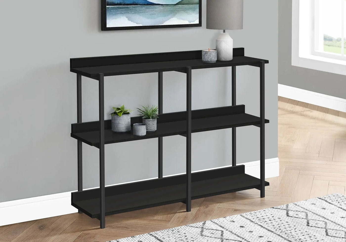 Accent Console Table For Entryway, 3 Tier Design by HouseOfZazla