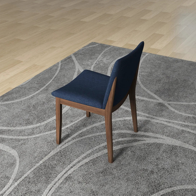 Laura - Mid-Century Modern Solid Wood Dining Chair (Set of 2) by HouseOfZazla