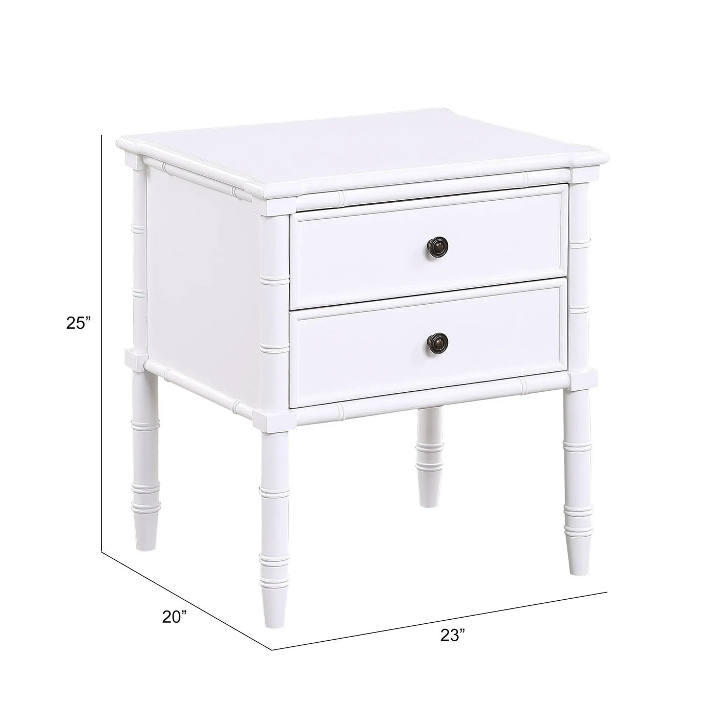 Emmett - 2 Drawer Nightstand by HouseOfZazla