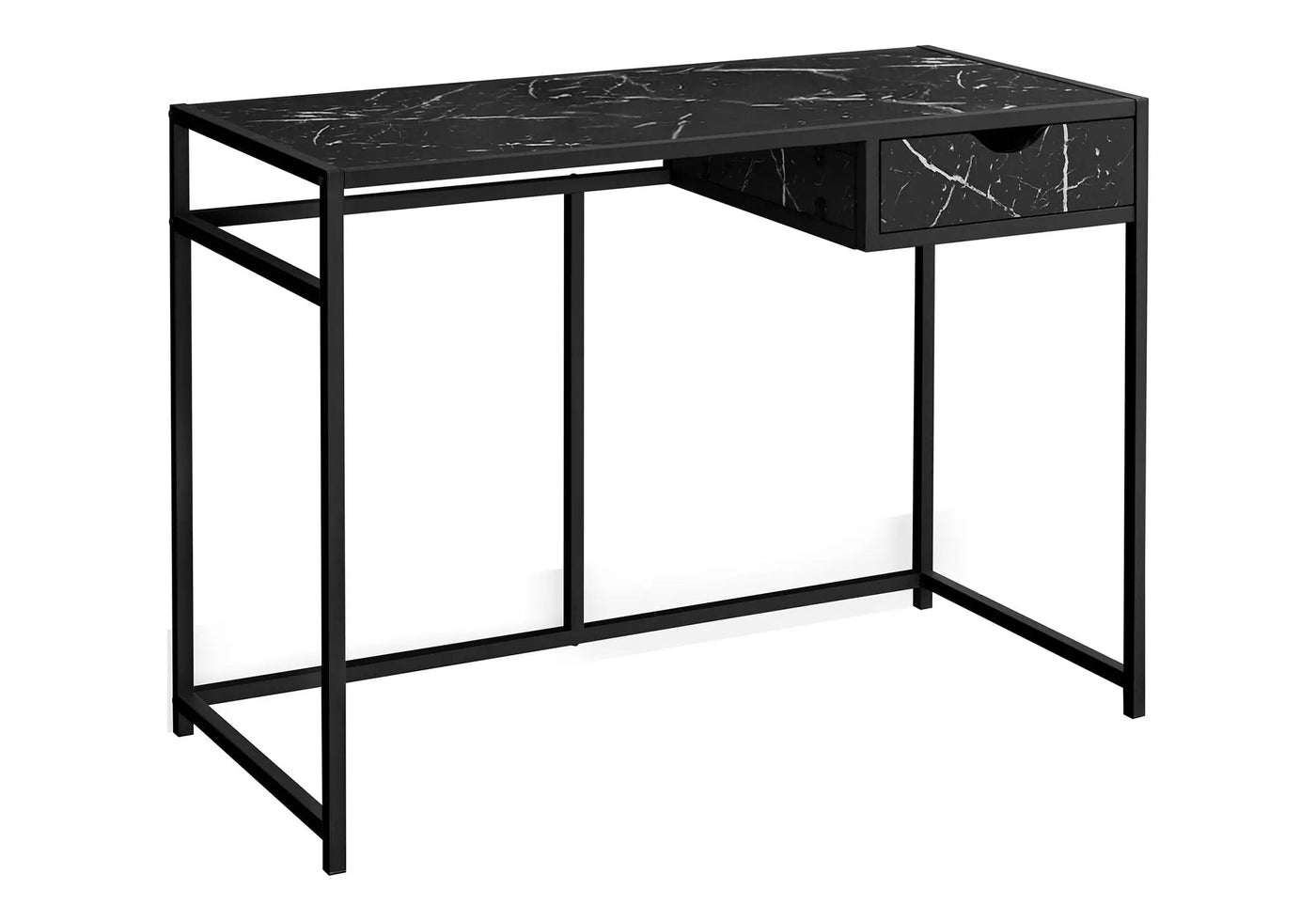 Computer Desk For Home Office, 1 Storage Drawer, Contemporary & Modern by HouseOfZazla