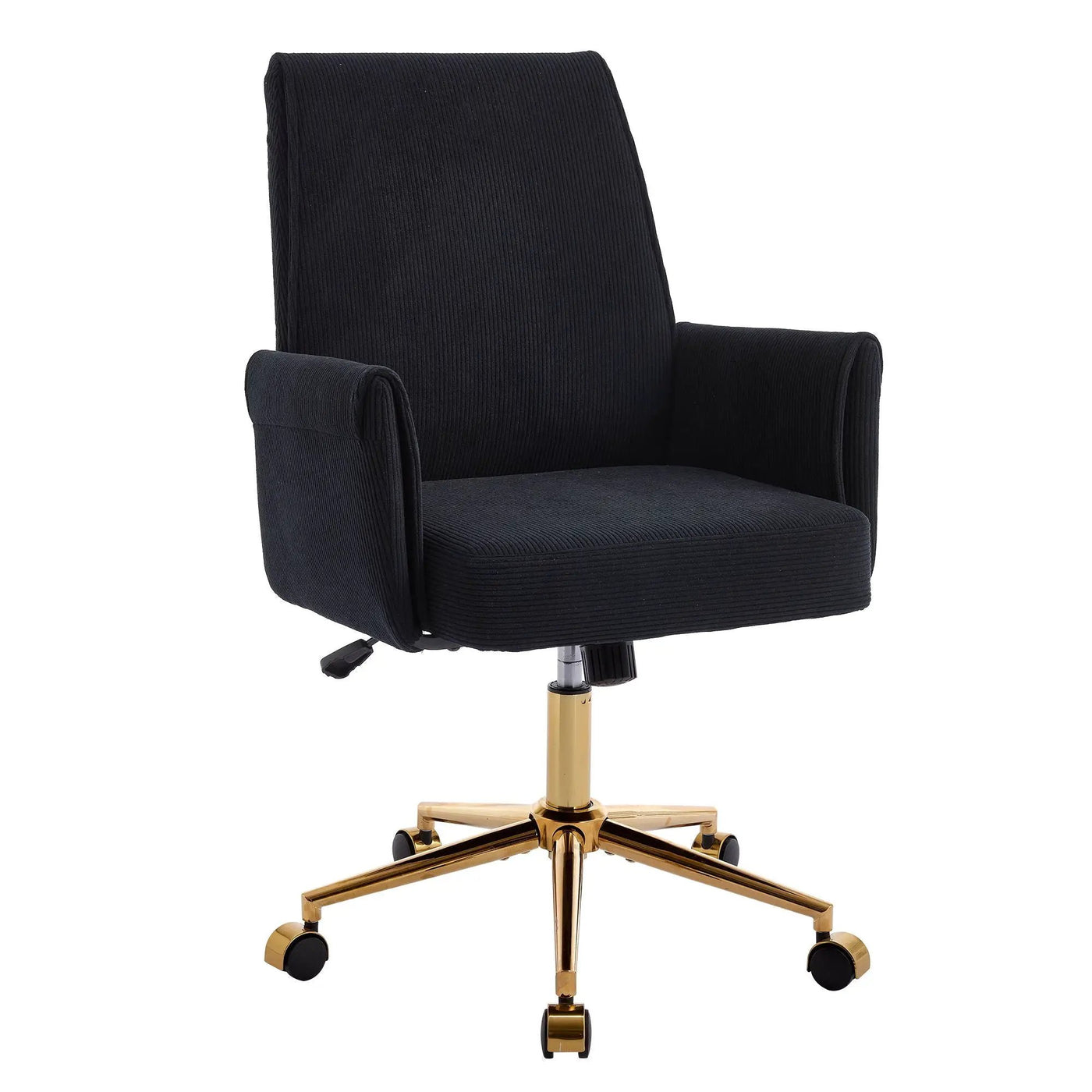 Ergonomic Mid-Back Office Chair With Striped Fabric by HouseOfZazla