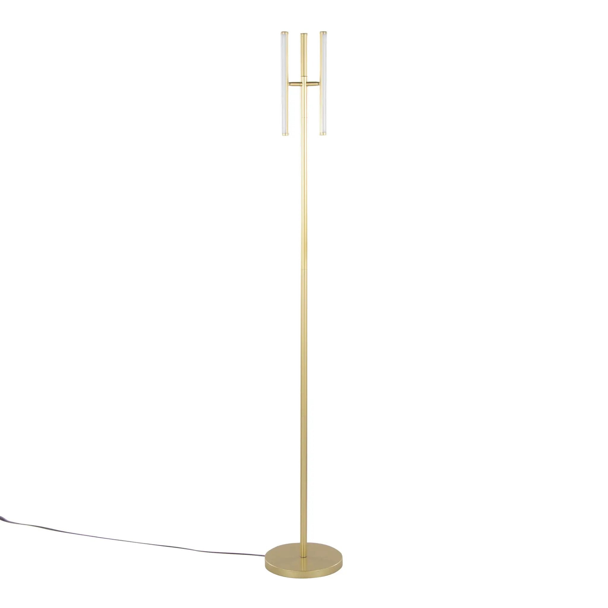 Icicle - Modern Swivel Floor Lamp by HouseOfZazla
