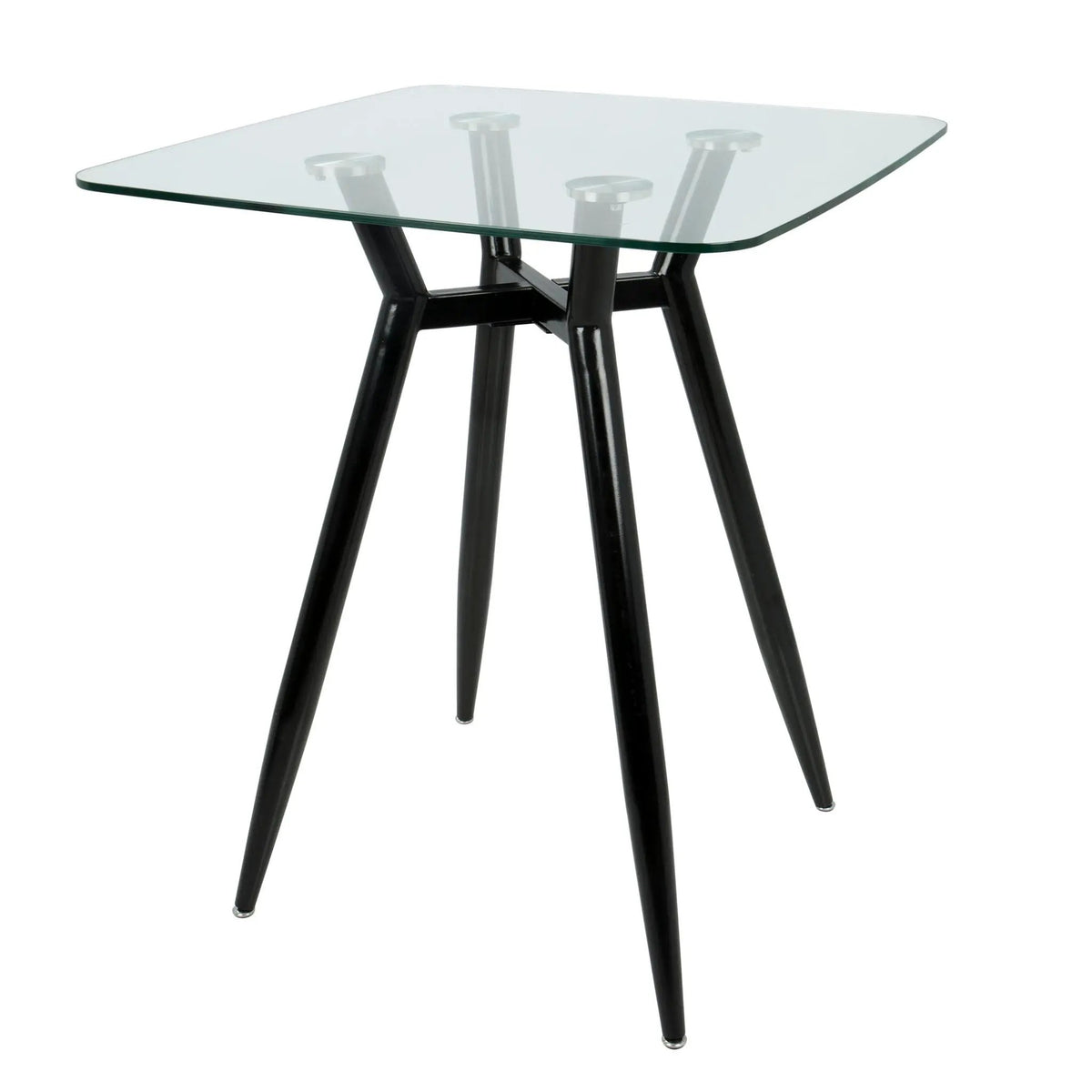 Clara - Mid Century Modern Square Table by HouseOfZazla