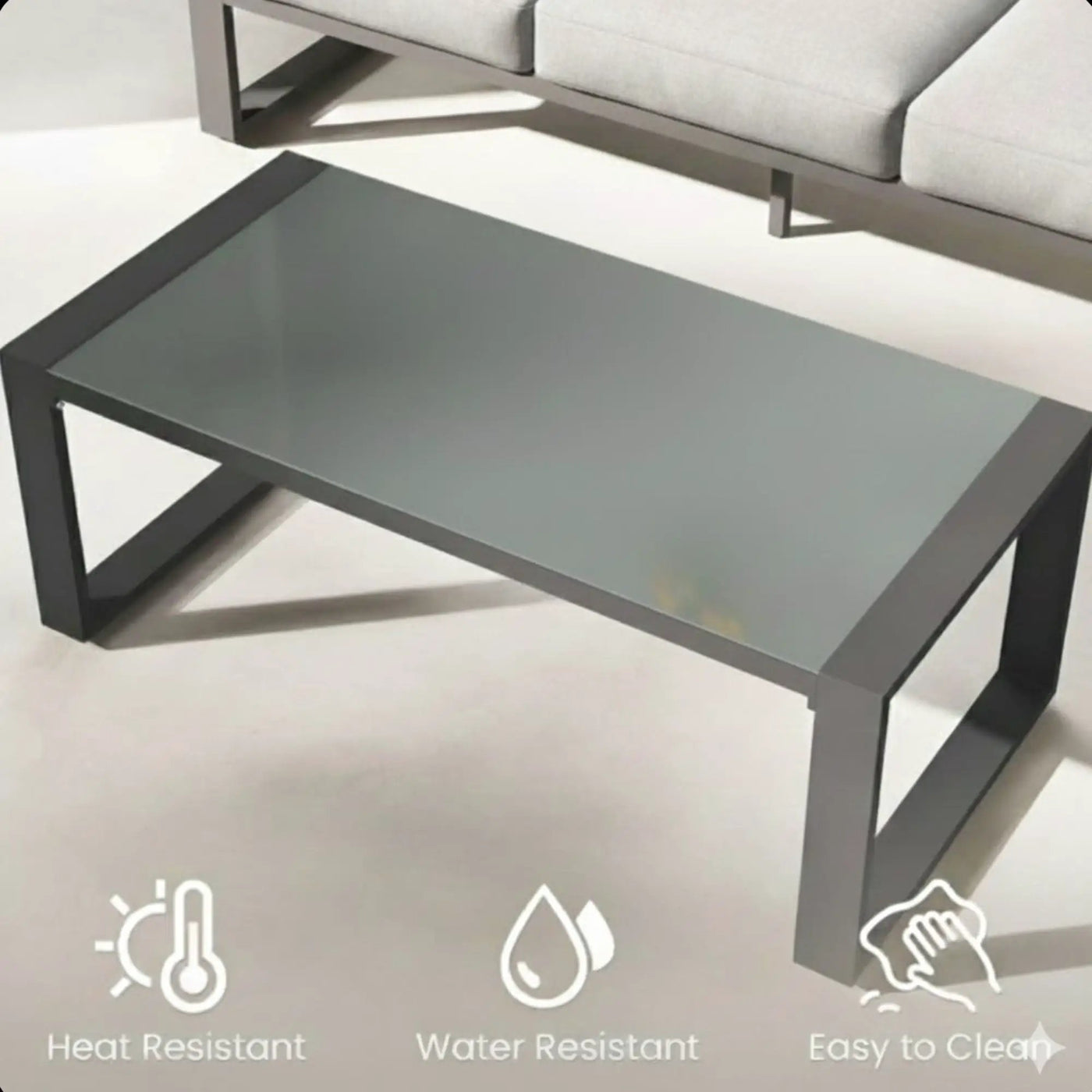 Modern All-Weather Outdoor Coffee Table by HouseOfZazla