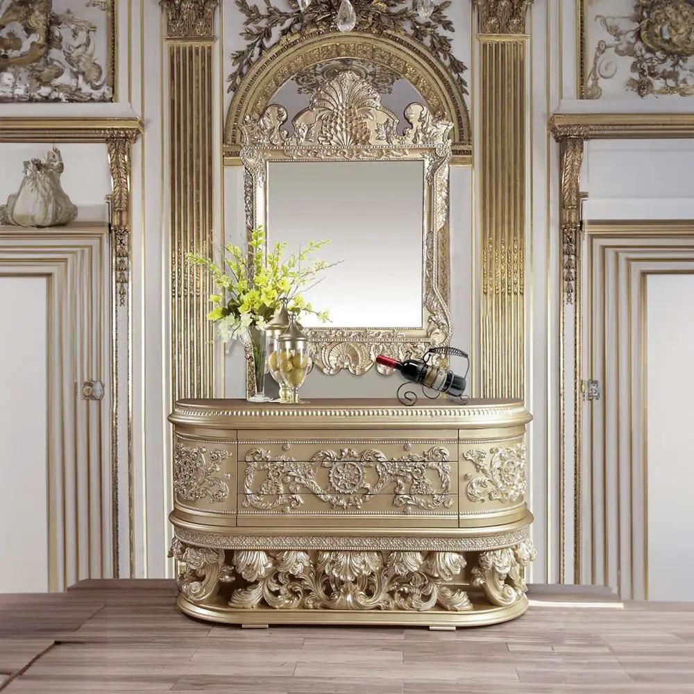 Vatican - Server - Champagne Silver by Unique Piece Furniture
