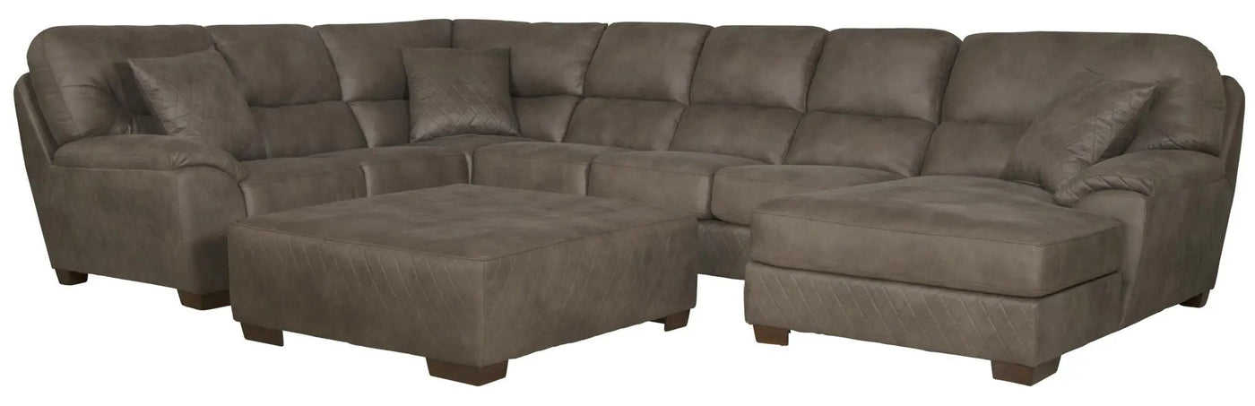 Royce - Sectional With Cocktail Ottoman by Unique Piece Furniture