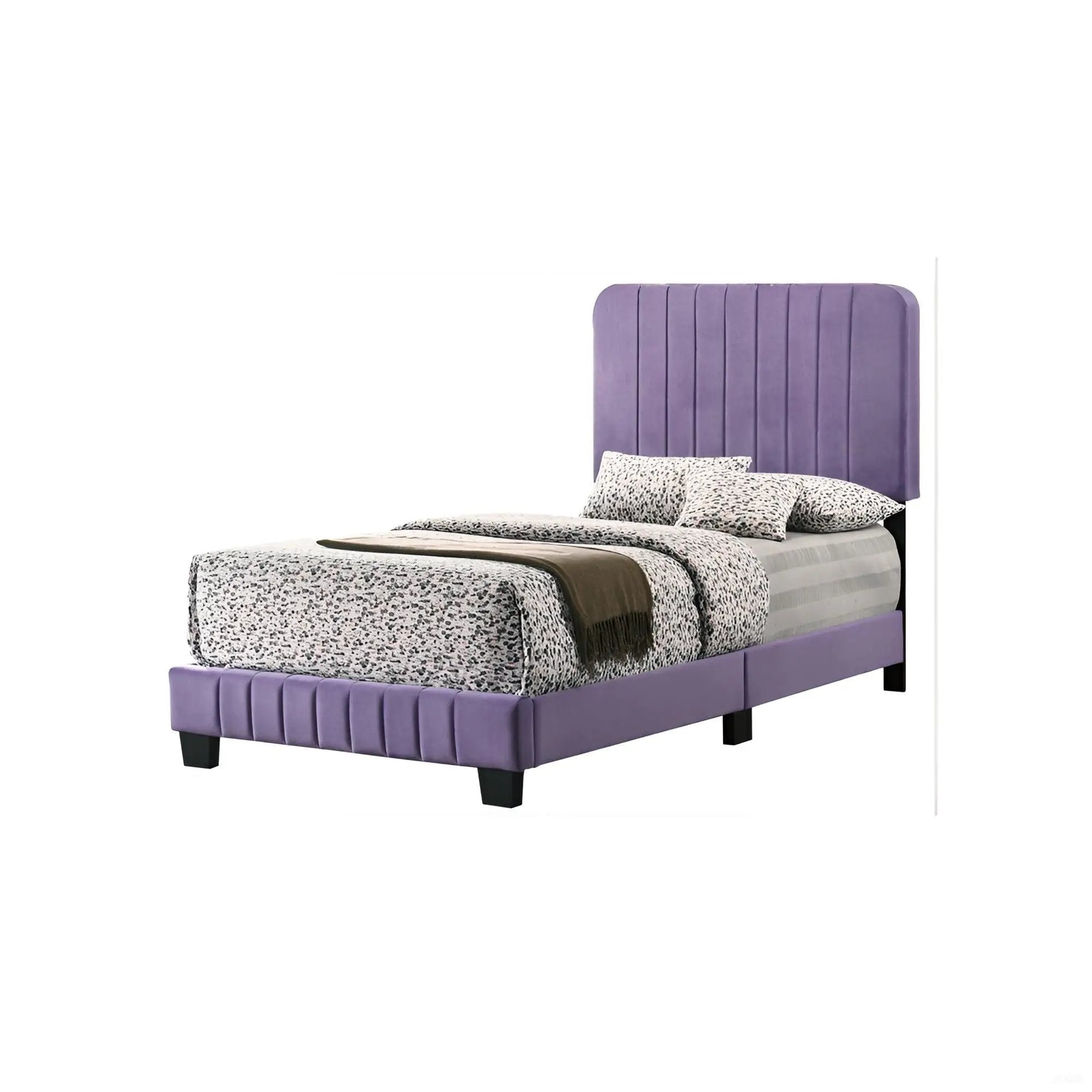 Channel Tufted Bed by Unique Piece Furniture